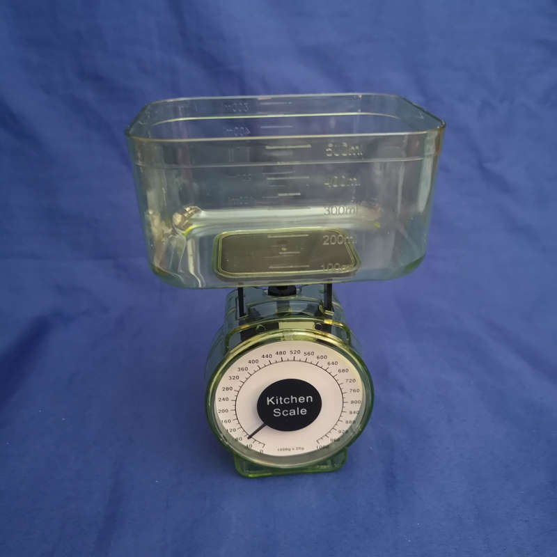 Kitchen Scale Food Baking Mechanical Dial Compact Bowl Cook Bake. Unused