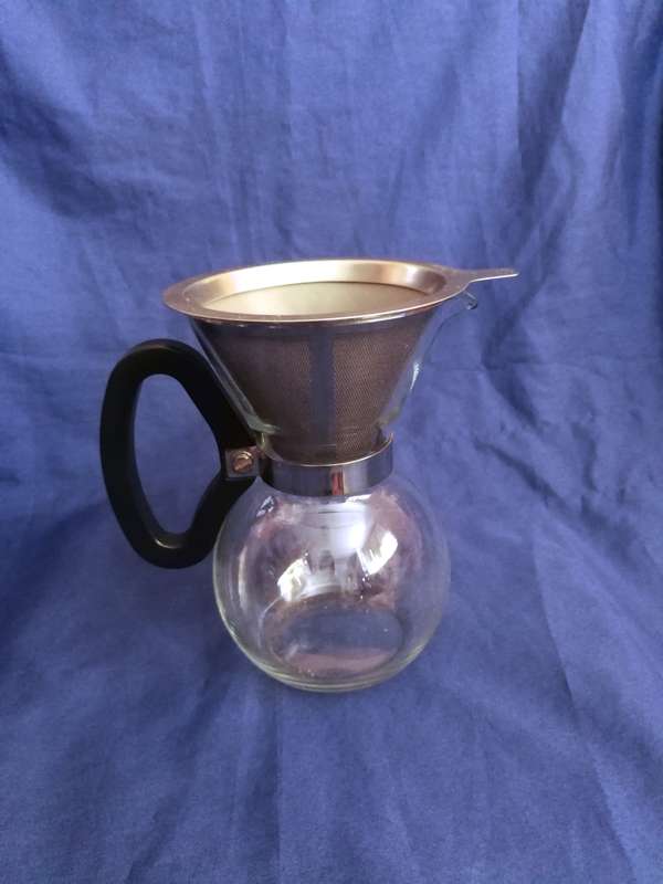 Slow brew coffee maker, beautiful and functional