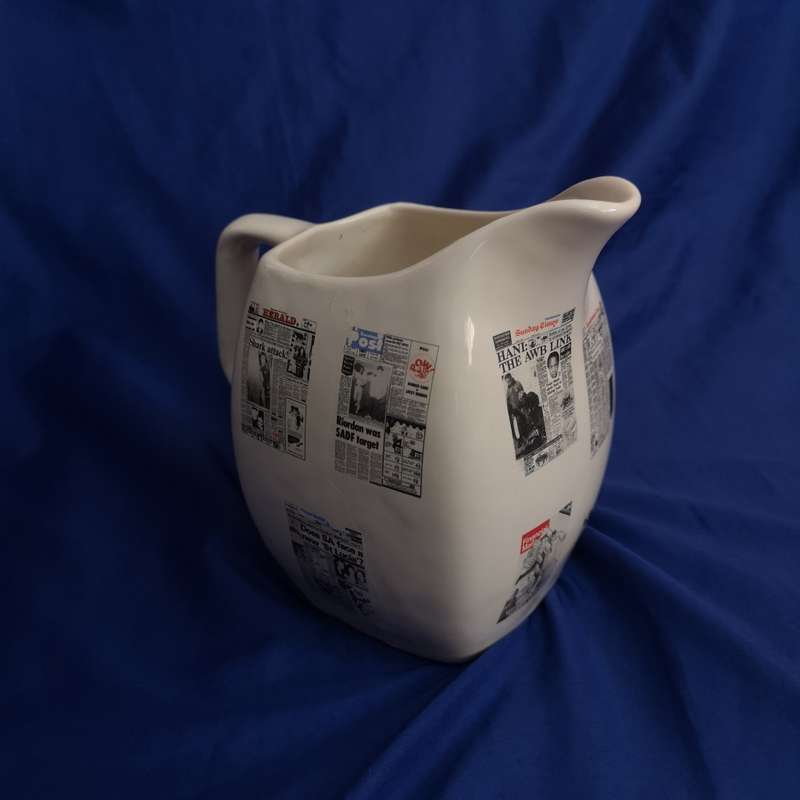 Vintage Ceramic `Media` Graphic Jug.