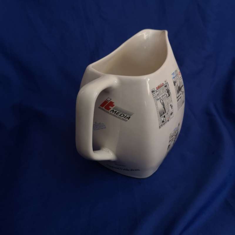 Vintage Ceramic `Media` Graphic Jug.