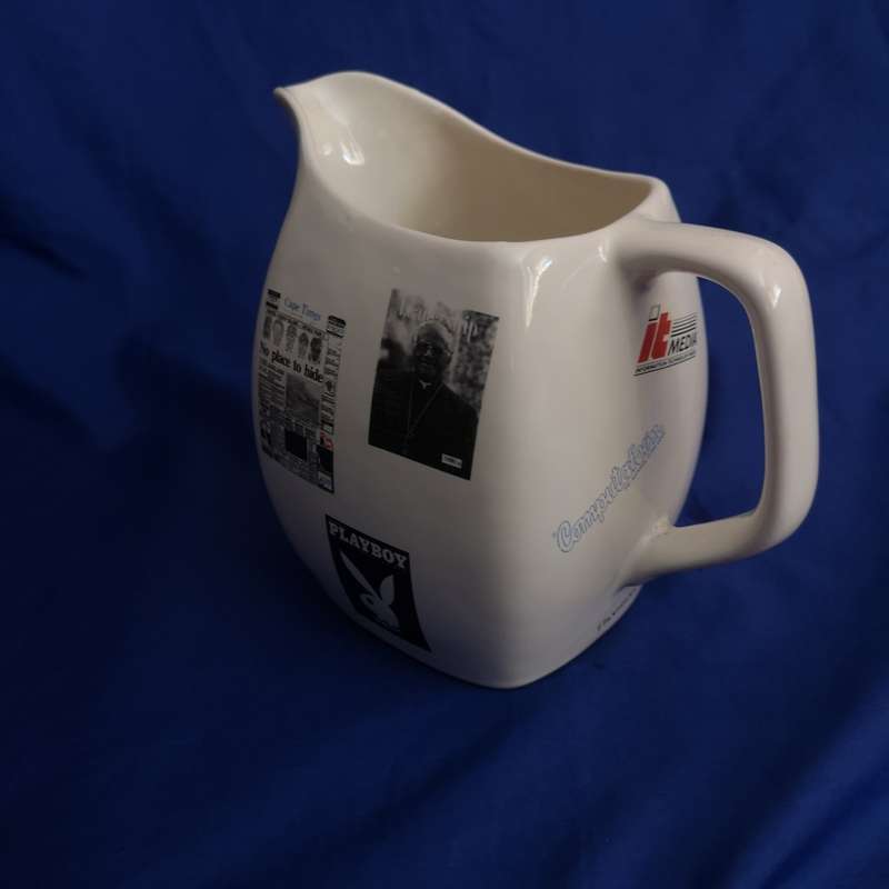 Vintage Ceramic `Media` Graphic Jug.