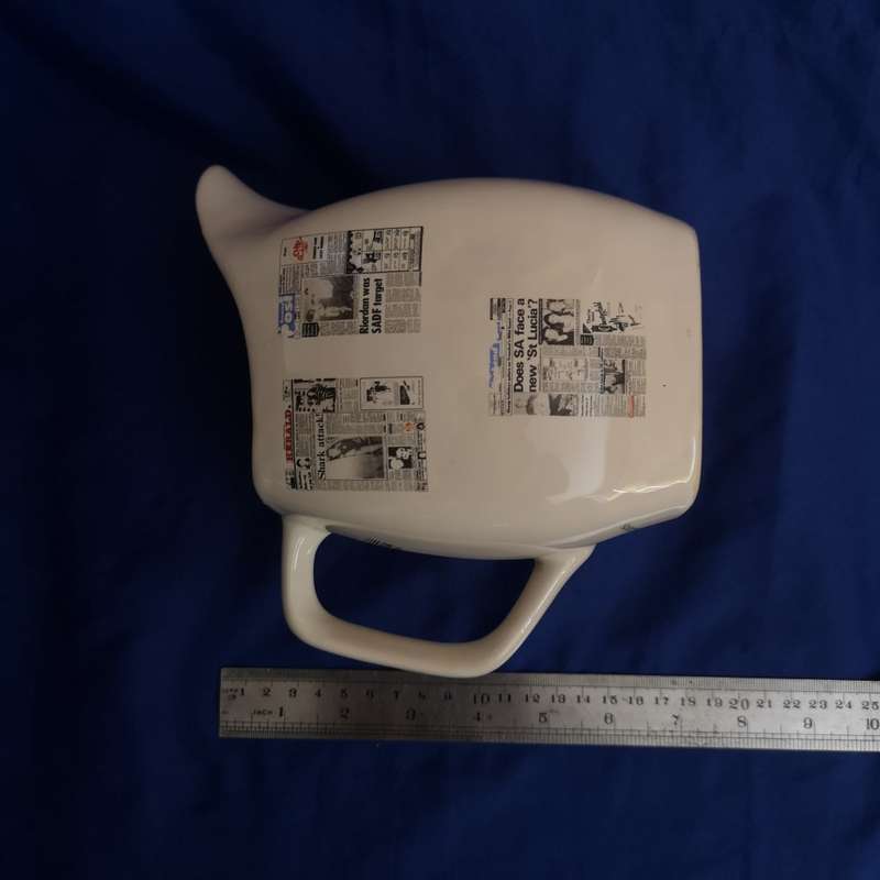 Vintage Ceramic `Media` Graphic Jug.