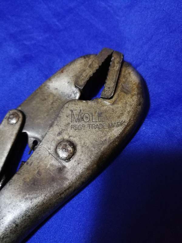 1960s `Mole` Self-Grip Wrench GT Britain.