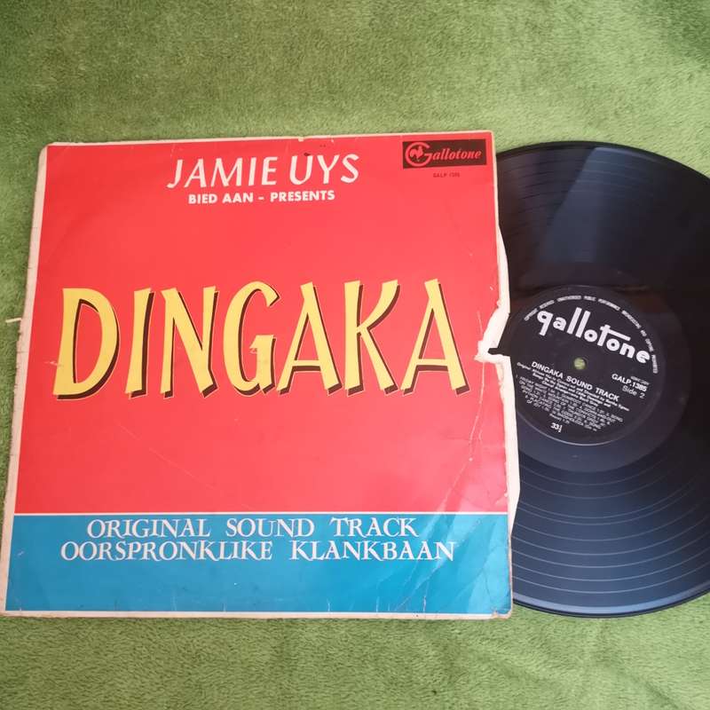 Jamie Uys - Dingaka - Vintage 60s - Vinyl LP Record