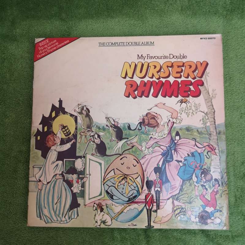 Nursery Rhymes- My Favourite Double Vinyl. With Popup Cover