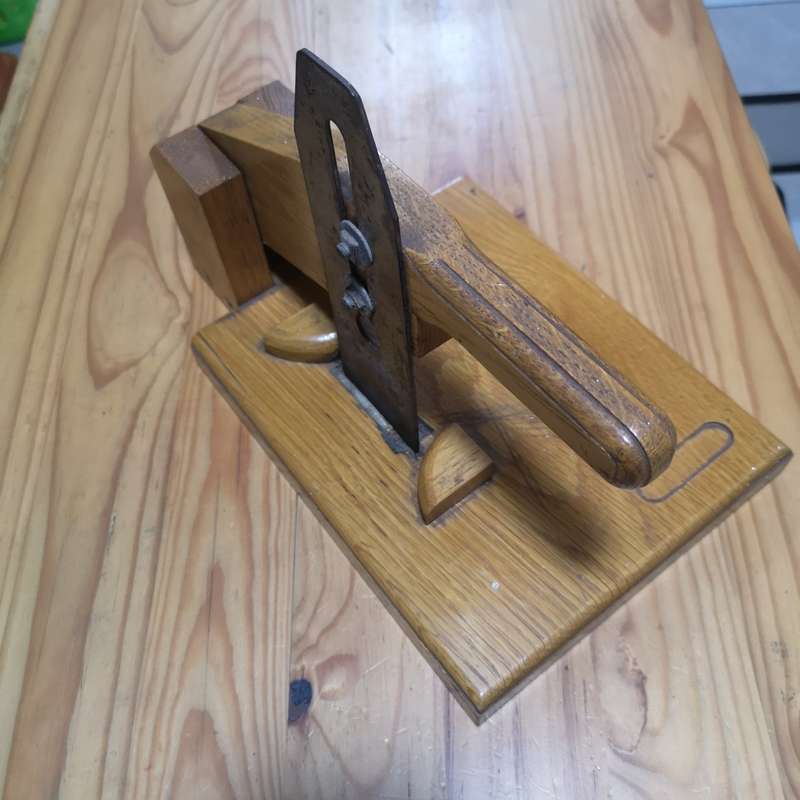 Biltong slicer with STANLEY Made in England blade