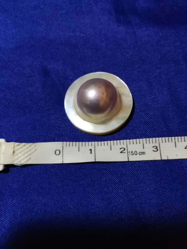 Mabe Pearl- full/ blister pear, high quality lustre. Suitable for clasp or pendant