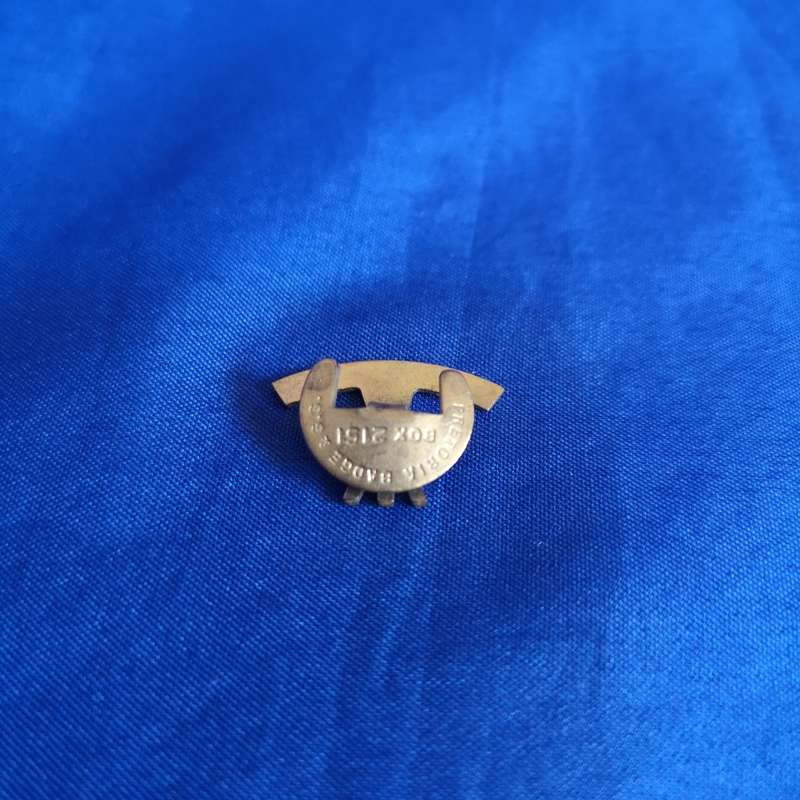 Easter Hockey Festival- Fine badge-brass