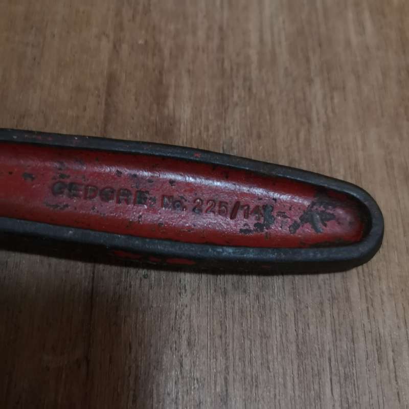 GEDORE 225/ 14` pipe wrench