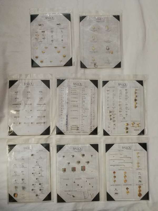 Jewellers Findings assorted - vintage Ballou USA
