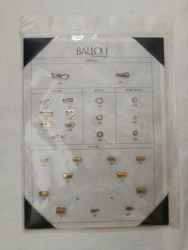 Jewellers Findings assorted - vintage Ballou USA
