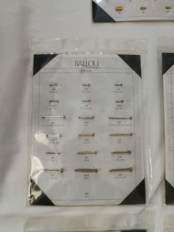 Jewellers Findings assorted - vintage Ballou USA