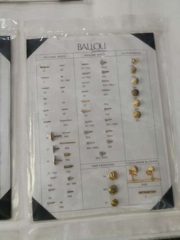 Jewellers Findings assorted - vintage Ballou USA