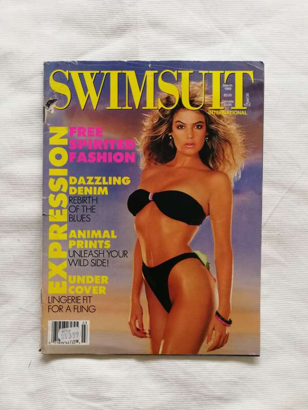 SWIMSUIT INTERNATIONAL MARCH 1989 VOL. 2 NUMBER 4 APRIL WAYNE GIANNA AMORE