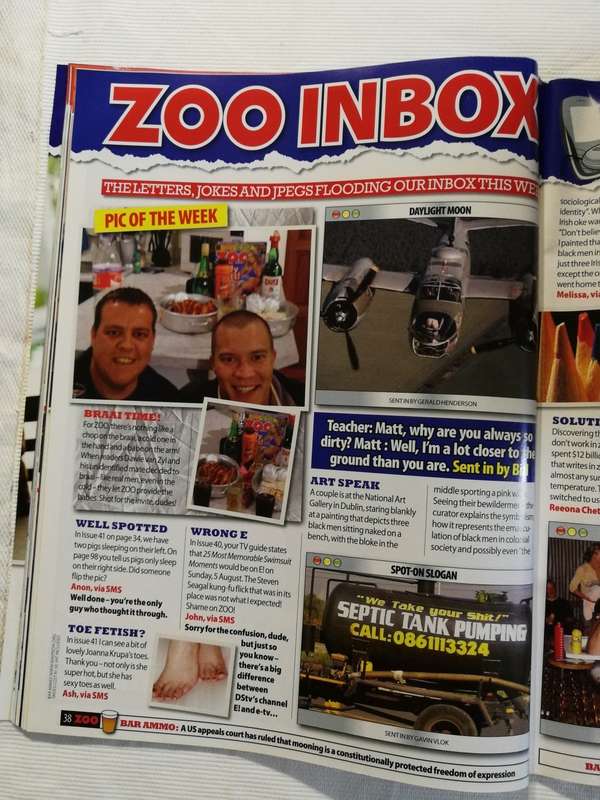 ZOO Weekly Magazine- Issue 43 (Gemma) August 2007. Discontinued Magazine