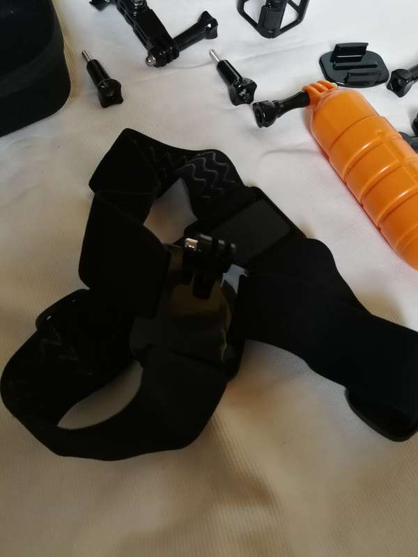 GoPro Accessories in zip case