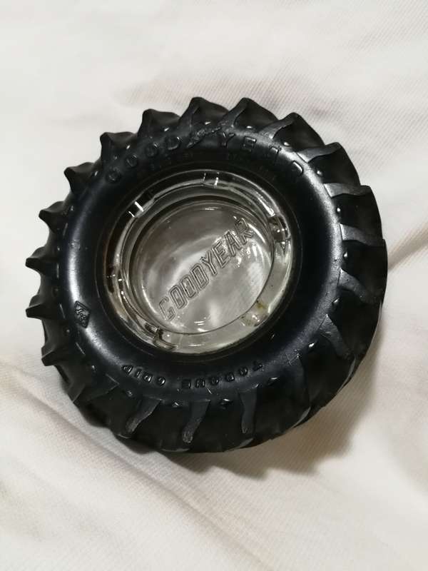 GOOD YEAR TRACTOR TIRE ASH TRAY- Excellent Condition
