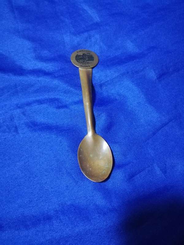 Zimbabwe Ruins copper spoon- vintage