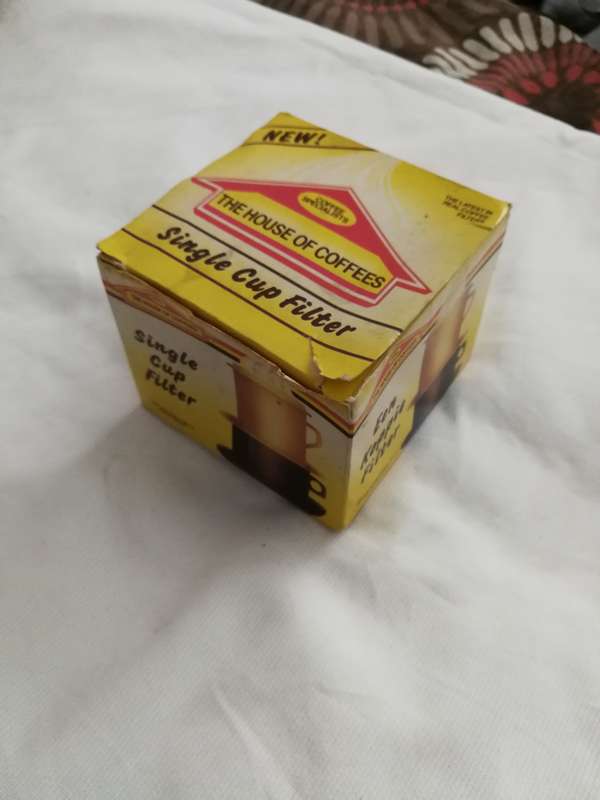House of coffees single cup filter coffee maker- vintage