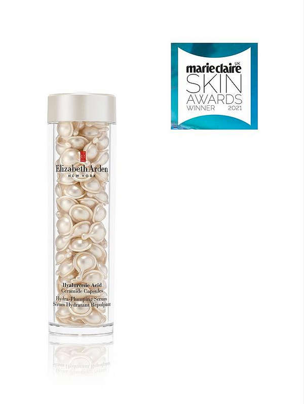 Hyaluronic Acid Ceramide Capsules Hydra-Plumping Serum 90pc- Elizabeth Arden