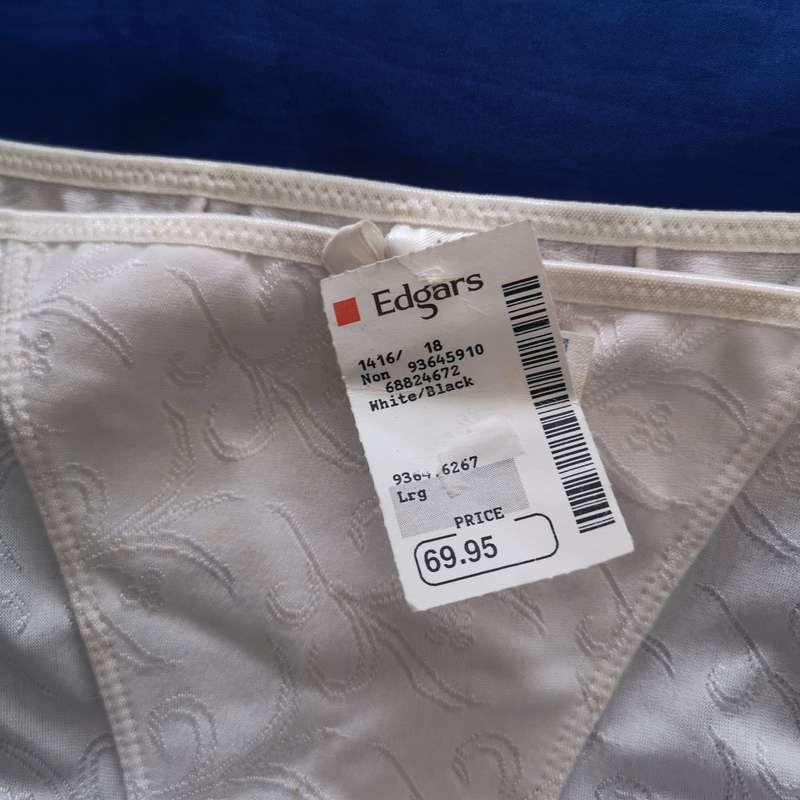 Panty Thongs branded- 3 available. Sold together