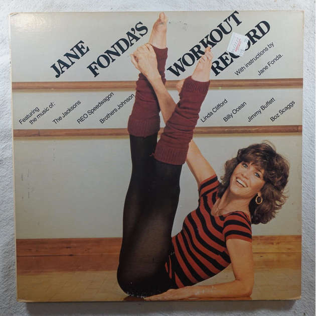 Jane Fonda`s Workout Record - Vinyl LP Record