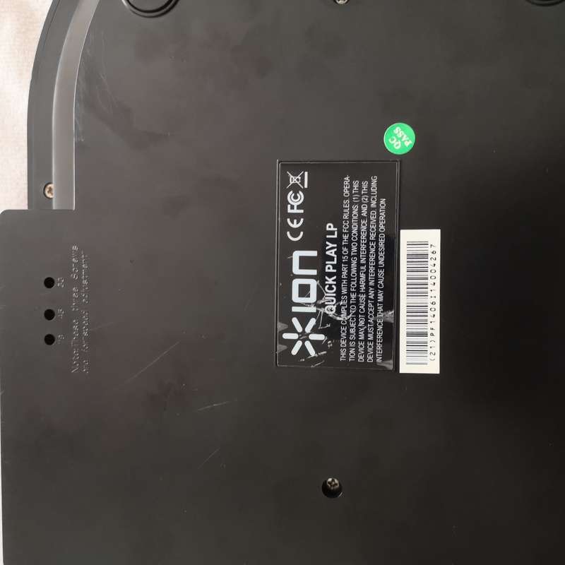 LP/ Vinyl player- Ion quick play USB LP player
