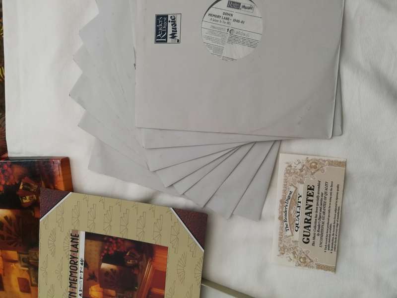 Down Memory Lane A Salute to the 40s 8LP Boxset.