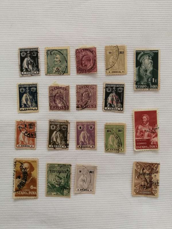 Portuguese Indian Postage Stamps