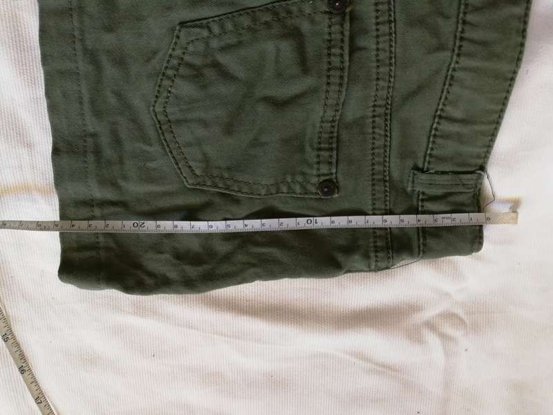 Short Skirt Army green low rise mini skirt