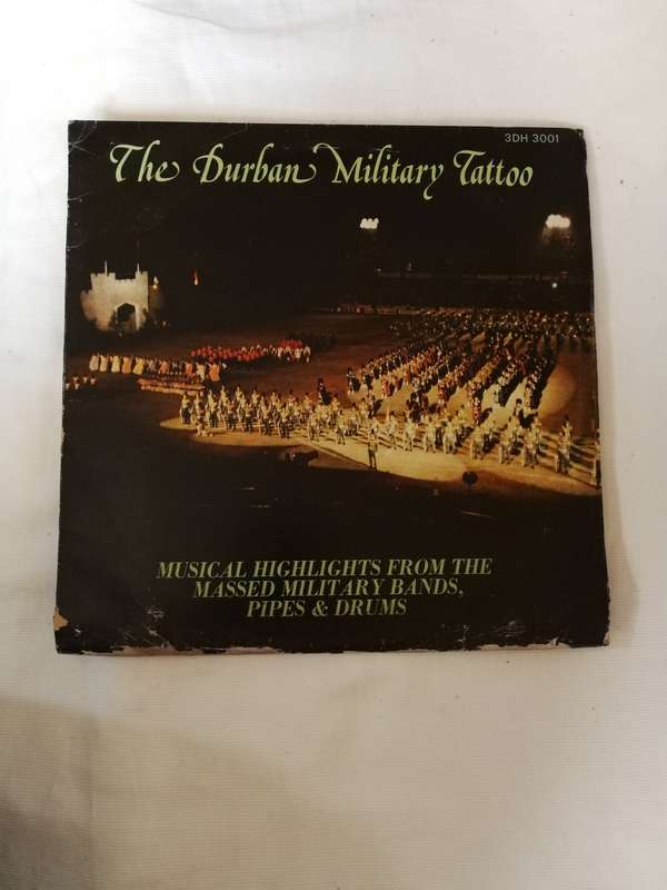 SOUTH AFRICA 1979 First Durban Military Tattoo. First Souvenir programme, 2 Tickets and LP