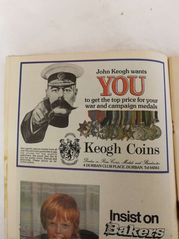 SOUTH AFRICA 1979 First Durban Military Tattoo. First Souvenir programme, 2 Tickets and LP