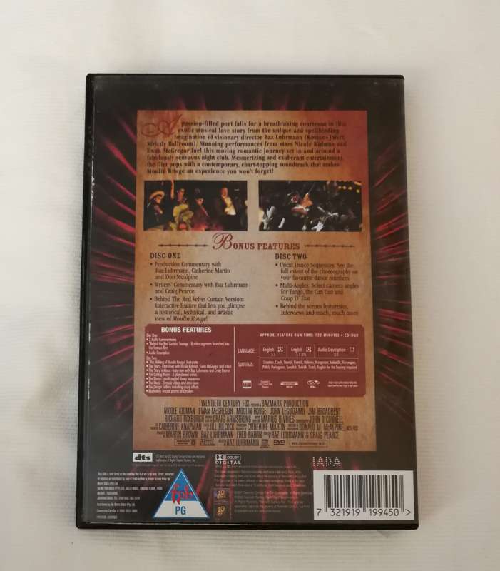 Moulin Rouge (Nicole Kidman, Ewan McGregor)