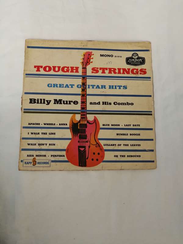 Billy Mure & His Combo,Kapp 1253,`Tough Strings, Great Guitar Hits 1961