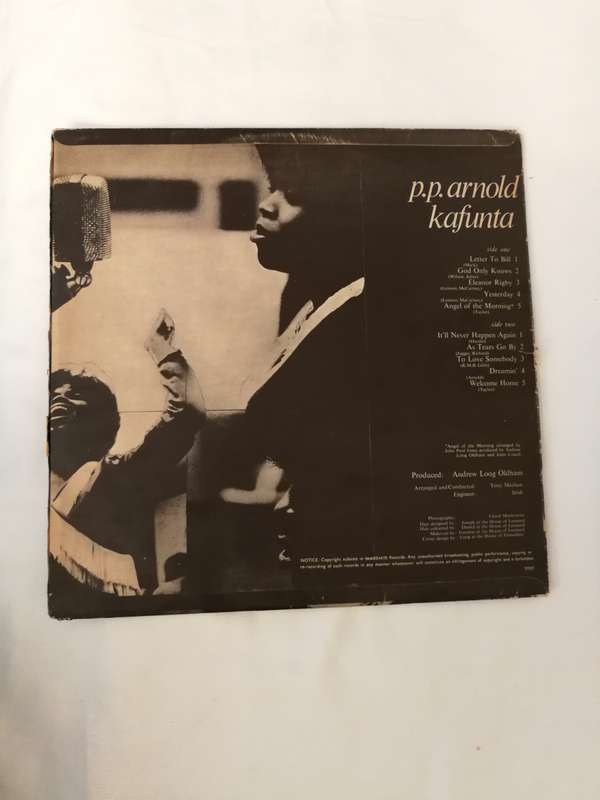 P.P. Arnold  Kafunta - Vinyl LP Record