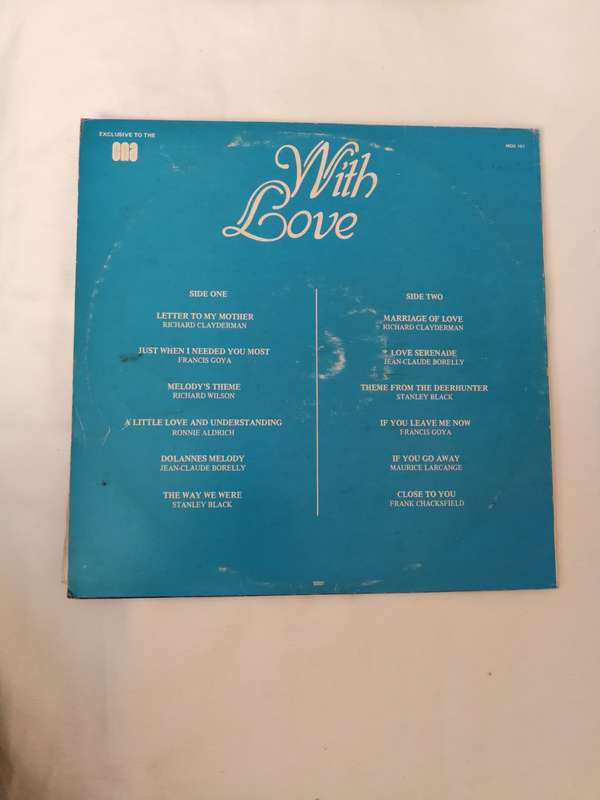 With Love - Romantic Legends - Exclusive Album - Vinyl LP