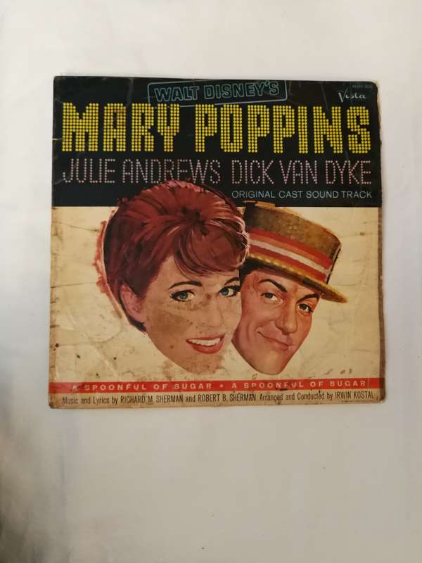 Mary Poppins - Original Cast Soundtrack - Vinyl LP Record- Julie Andrews -