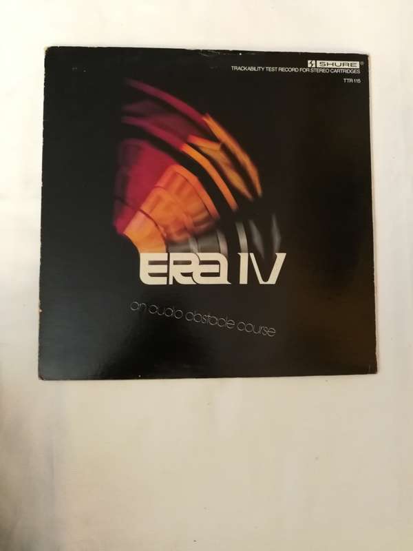 SHURE LP AUDIO TRACKABILITY TEST. ERA IV - AN AUDIO OBSTACLE COURSE - 1977 SHURE