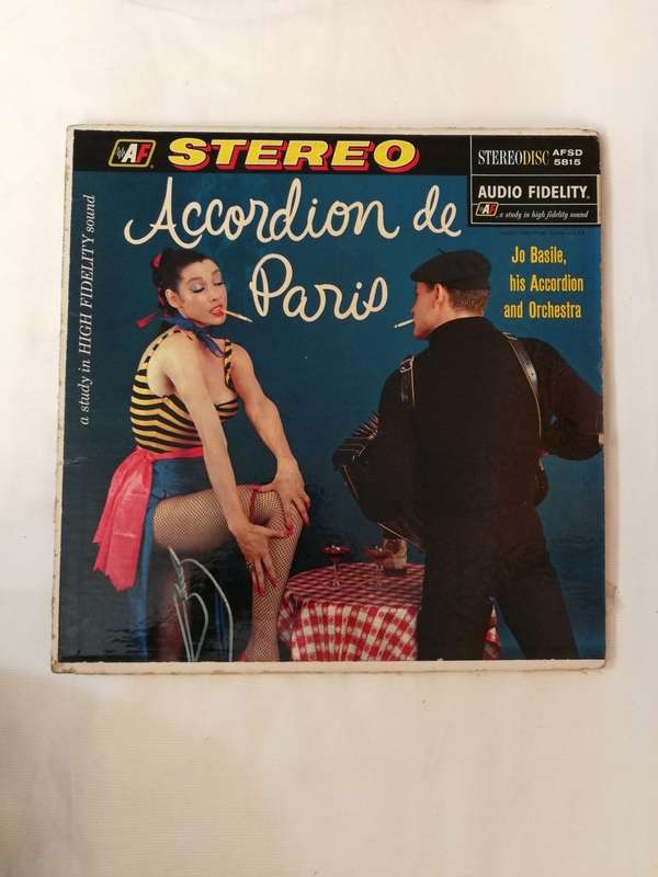 Jo Basile, His Accordion And Orchestra*  Accordion De Paris