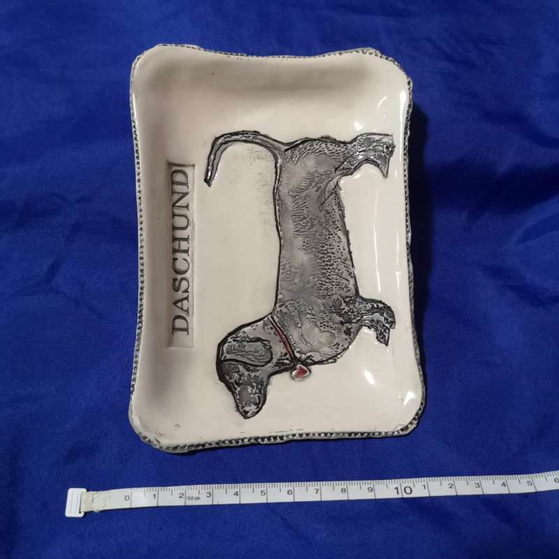 Dashund mini tray / ashtray