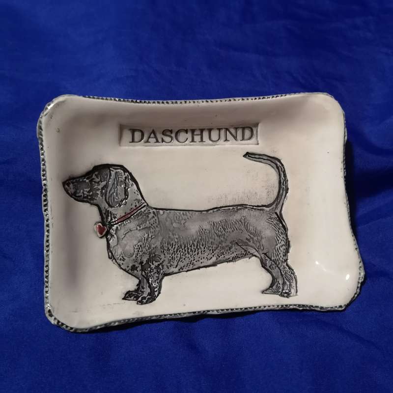Dashund mini tray / ashtray