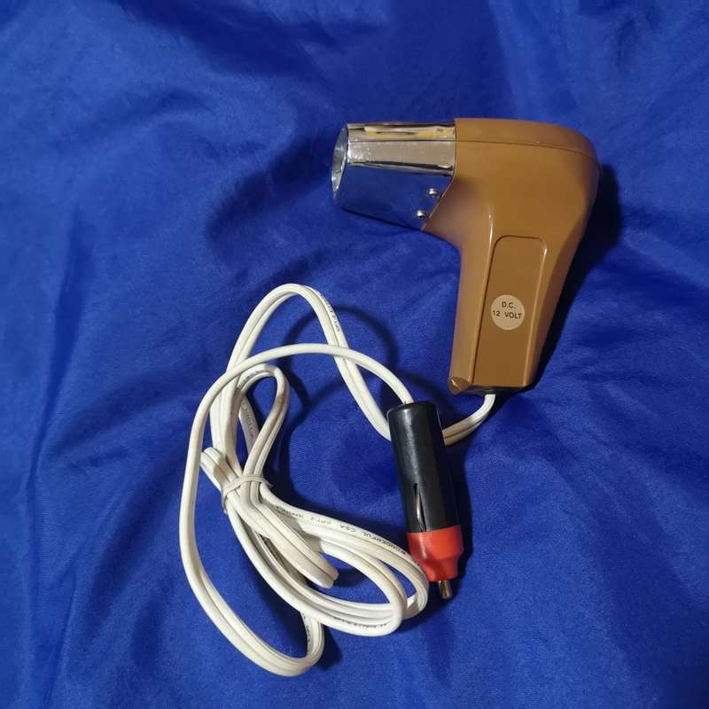Vintage Cigarette Lighter Powered Car Hair Blow Dryer/Windshield Defroster. Karmann ghia