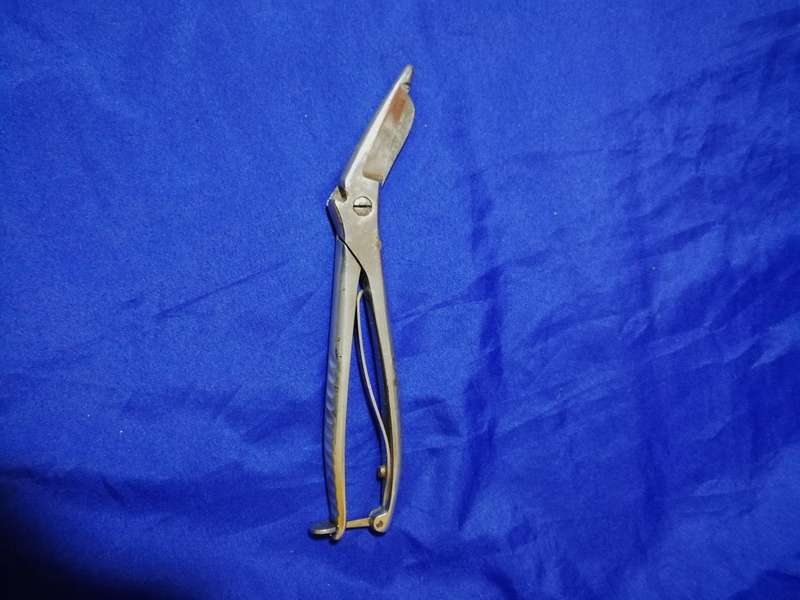 Vintage bandage shears . Same as type used on Apollo 11 mission to open food packs.
