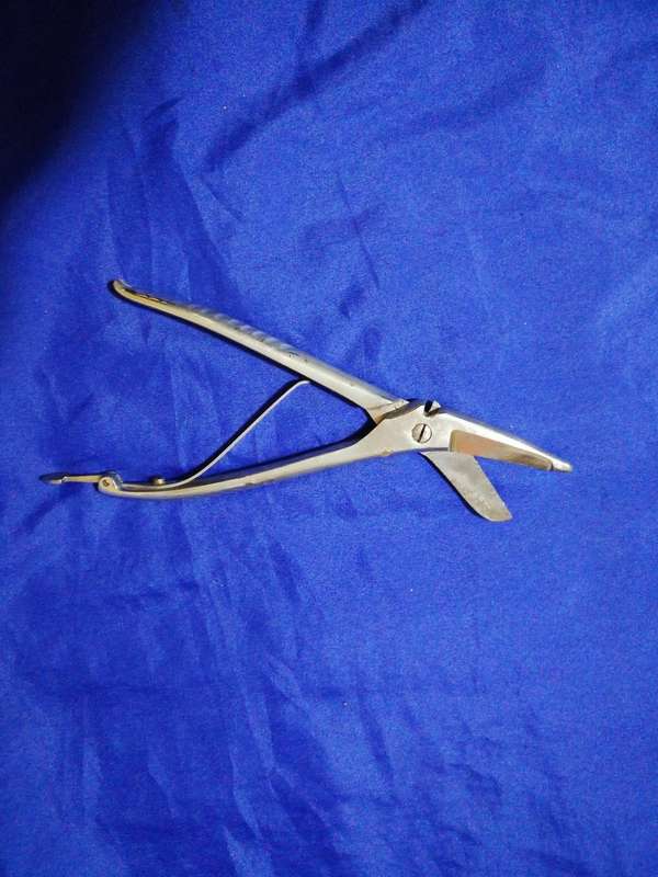 Vintage bandage shears . Same as type used on Apollo 11 mission to open food packs.