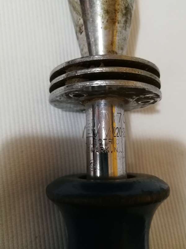 Vintage Hexacon Electric Solder Master 170 Watt 220V Soldering Iron Model 150B. Tested