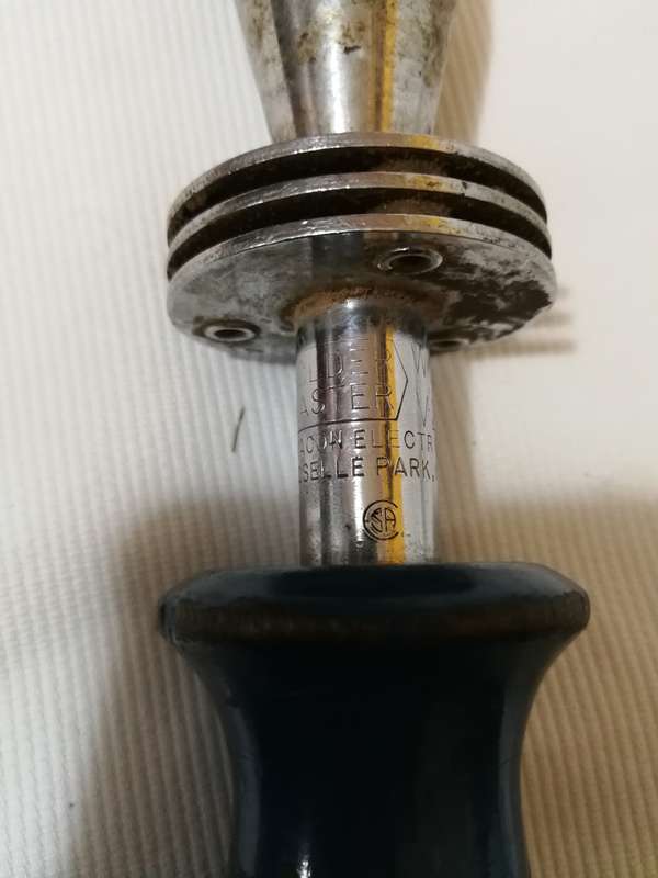 Vintage Hexacon Electric Solder Master 170 Watt 220V Soldering Iron Model 150B. Tested