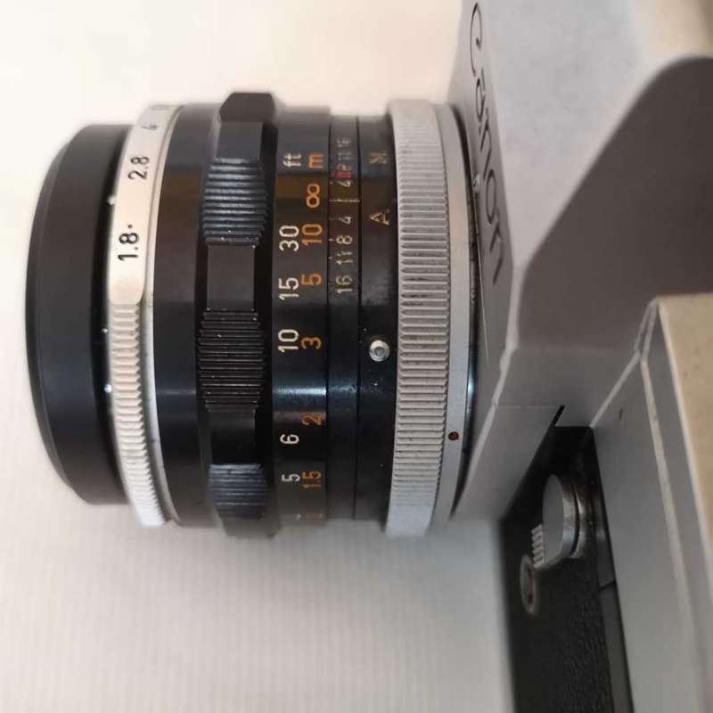 Canon FT QL 35mm Film SLR Camera FL Lens 1.8/50