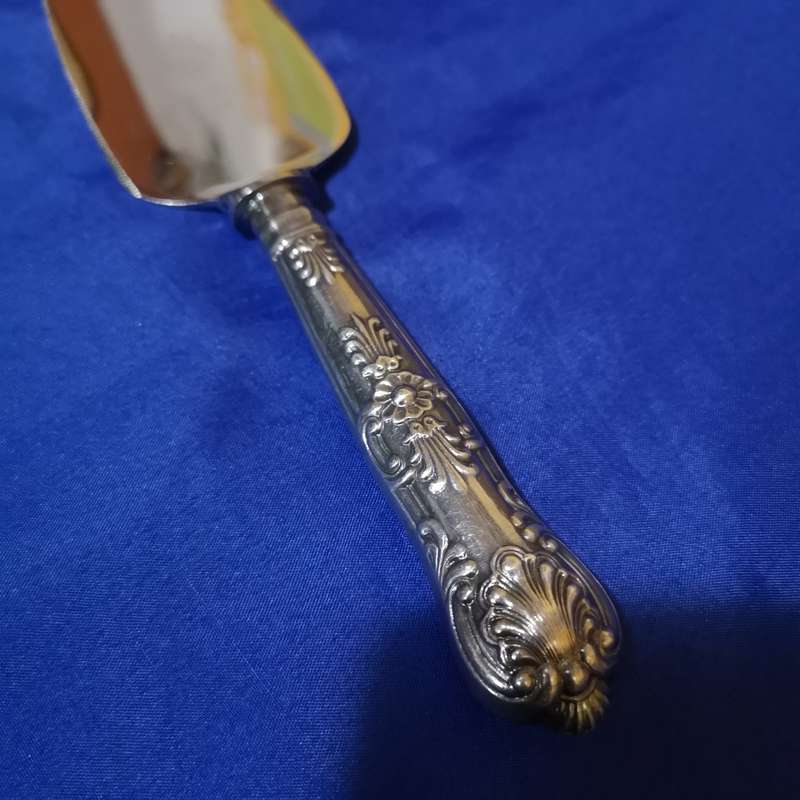 Vintage John Turton & Co Sheffield Cake Lifter- Firth Stainless & EPNS  Made in England