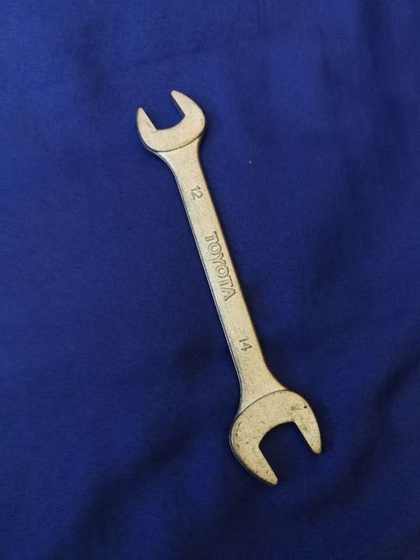 Vintage Toyota 12mm-14mm spanner