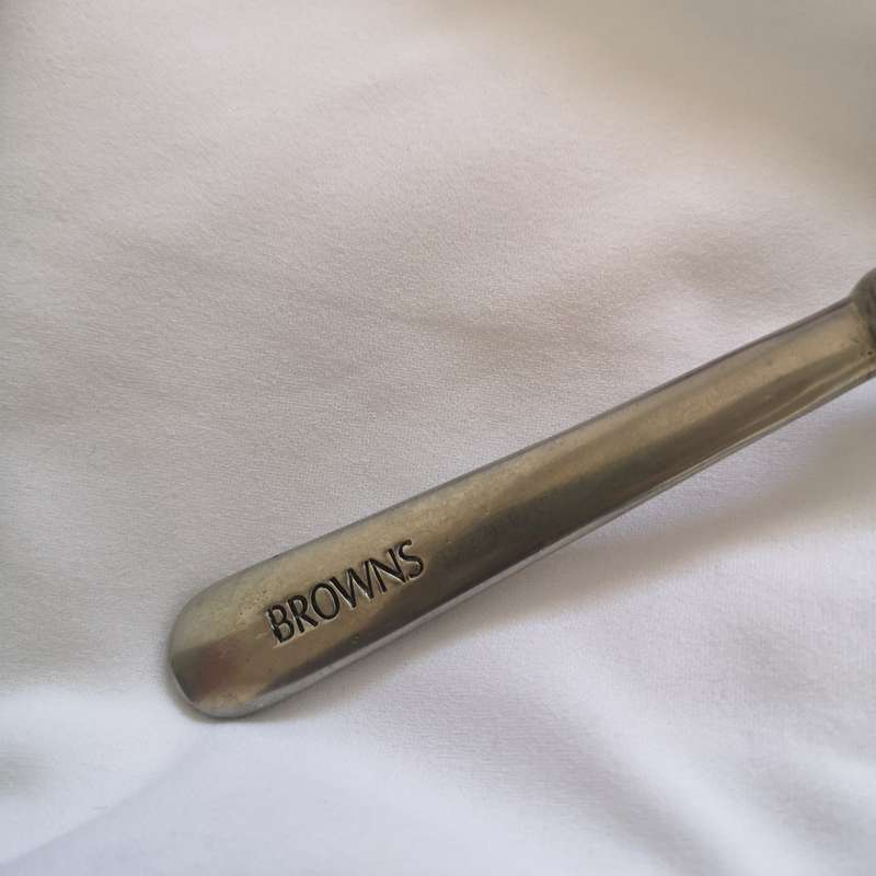 Cake Server `BROWNS` Jewellers- Silver & Stainless Steel